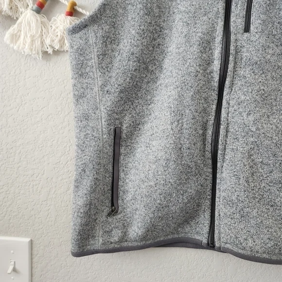 Patagonia Better Sweater Fleece Vest Stonewash Outdoor Full Zip Casual Mens L - Picture 4 of 12